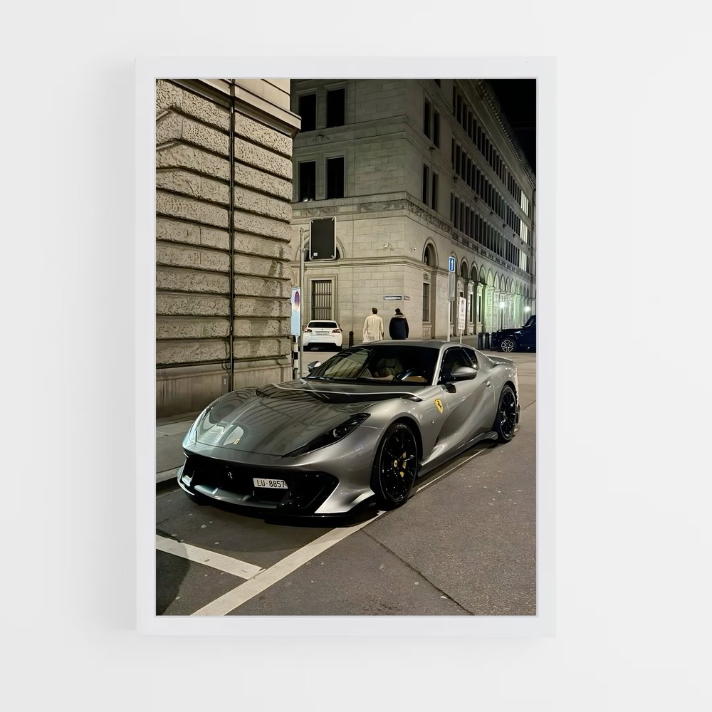 Poster Competizione Intemporelle – affiche Ferrari (vue 3)